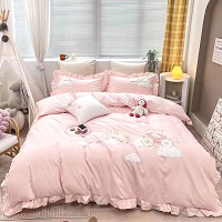 Cartoon Bedsheet set - Fitted  Bedsheet - Kids Bedding - fantasy carriage