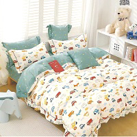 Children Fitted Sheet - Car Lover