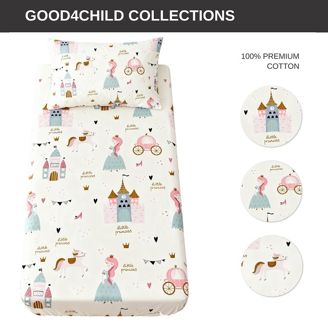Princess Castle Kids Bedding