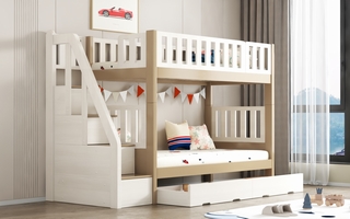 Children Bunk Bed - Stairs Bunk Bed - Fusion Color - SM21A