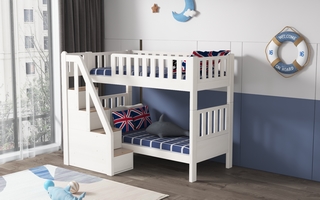 Space-saving Bunk Bed - Kids Bunk Bed - Storage Staircase - SM21A