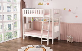 Single and Super Single Bunk Bed - Child-friendly Ladder - SM202A