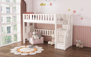 Modular Loft Bed - Single and Supe Single - SM21B