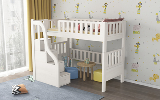 Modular Loft Bed - Storage Staircase - Single and Super Single -SM21B