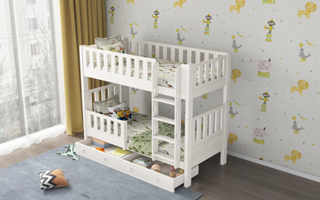 Modular Kids Bunk Bed - Storage Drawers - Single or Super Single - SM22A
