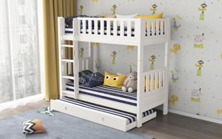 Modular Bunk Bed - Space Saving Bed - Single and Super Single - SM202