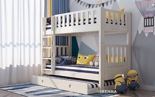 Modular Bunk Bed - Pullout Bed Bunk - SM22AS