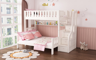 Queen Size Bunk Bed - High Bunk Bed - SM301L
