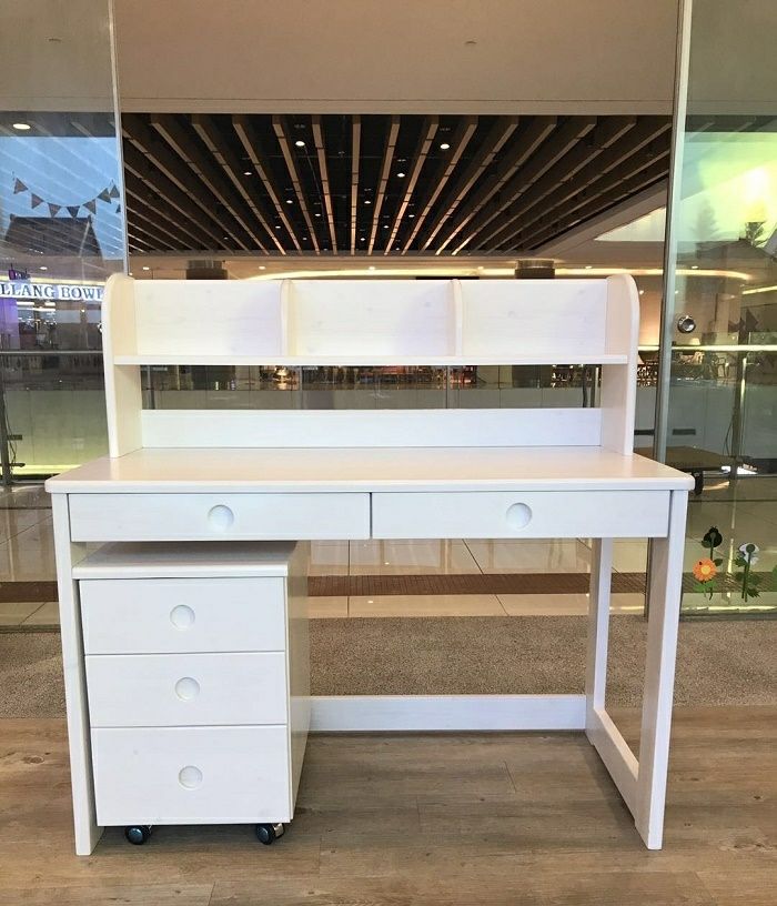 kids study table, solid wood table