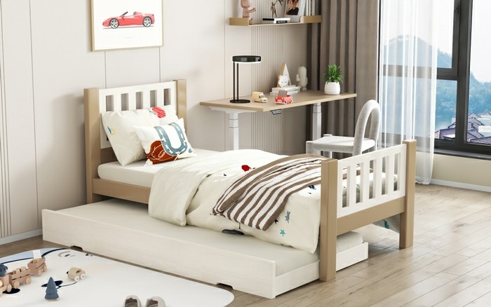 Children Bed with Trundle - Modular Design - SM11