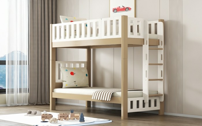 Double Decker Bed - Children Bunk Bed  - Space-saving - SM22A