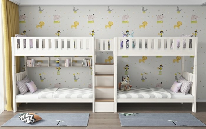 Jumbo Bunk Bed - Storage Bunk Bed