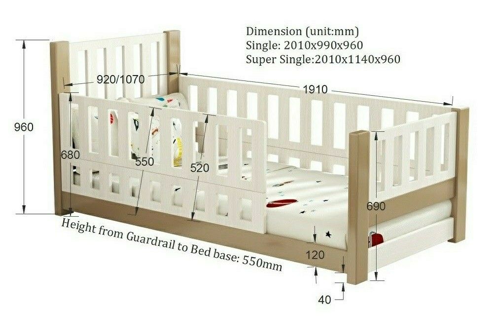 Ibenma Floor Bed Dimension