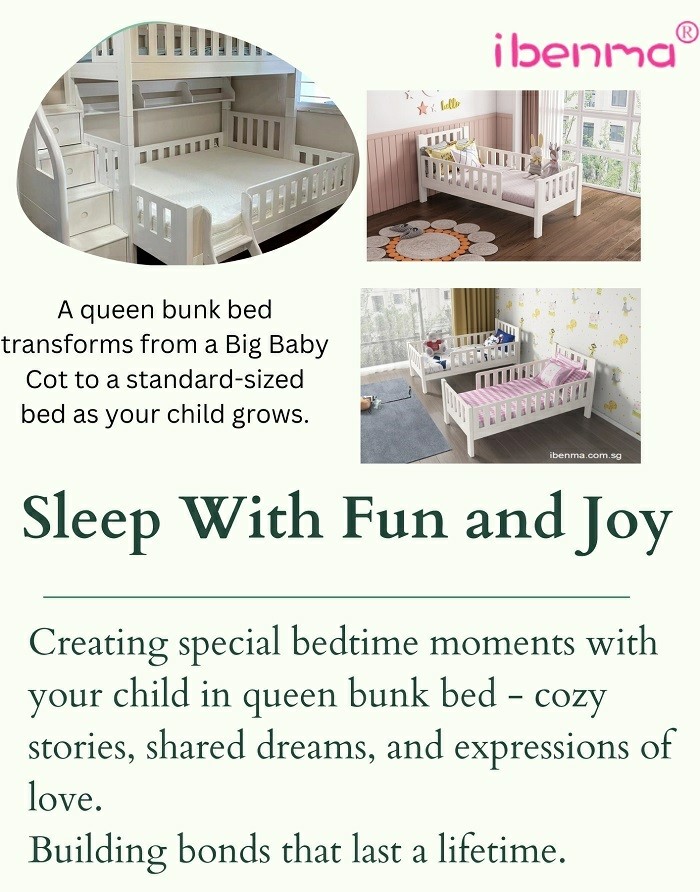 queen size baby cot, queen size bunk bed, toddler bed