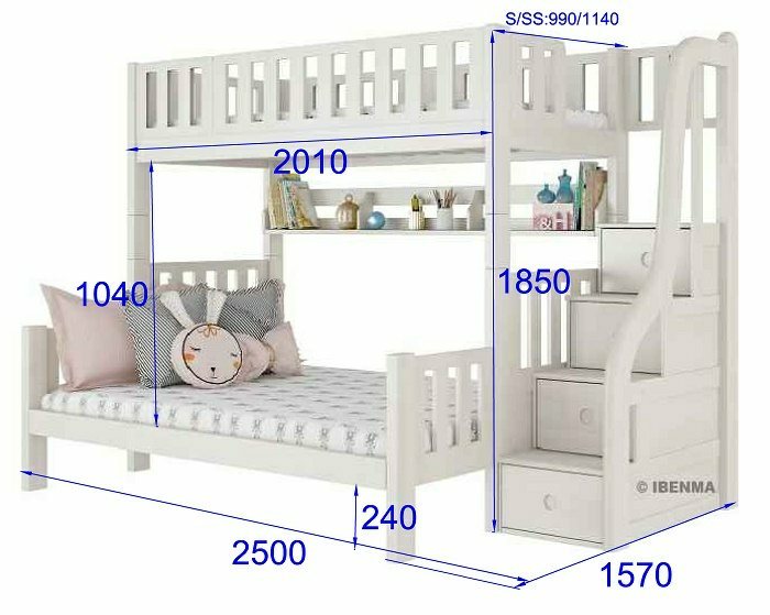 children modular queen size bunk bed